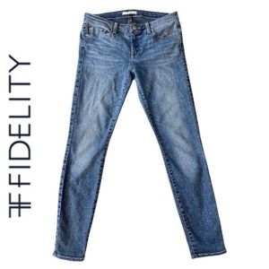 Fidelity Mila Low Rise Ankle Slim Jean